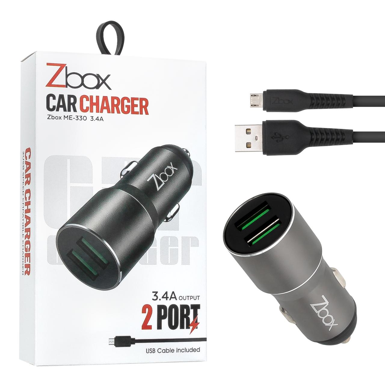 BATOK SAVER CHARGER METAL ZBOX ME-330 + CABLE MICRO